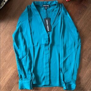 Teal Blouse
